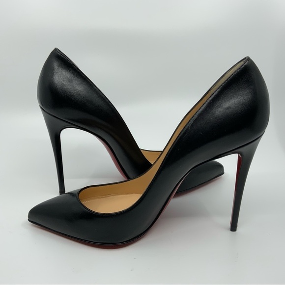 CHRISTIAN Louboutin Pigalle Follies 100 Napa Shiny. - Picture 7 of 10